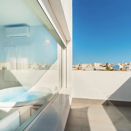 Jacuzzi Amanecer De Plata Decoracion Romantica Chiclana de la Frontera Exterior photo