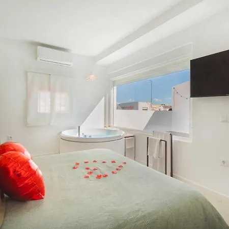 Jacuzzi Amanecer De Plata Decoracion Romantica Chiclana de la Frontera Exterior photo